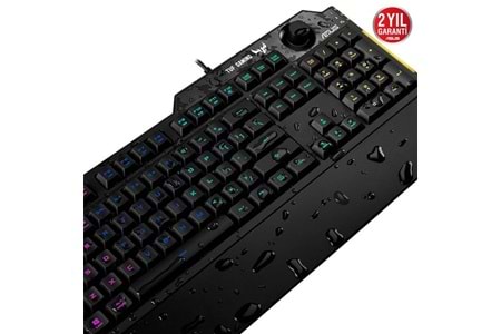 ASUS TUF GAMING K1 USB Q Trk Mekanik Hisli Siyah Gaming Klavye