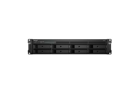 SYNOLOGY RS1221 PLUS RYZEN V1500B 4 GB RAM- 8-diskli Rack Nas Server (Disksiz)