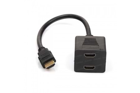 DARK DK-HD-AMX2F HDMI-2x HDMI Görüntü Adaptörü Siyah