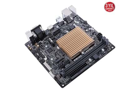 ASUS PRIME J4005I-C DDR4 M2 PCIe NVME HDMI mITX Dahili İşlemci