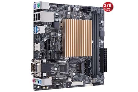 ASUS PRIME J4005I-C DDR4 M2 PCIe NVME HDMI mITX Dahili İşlemci