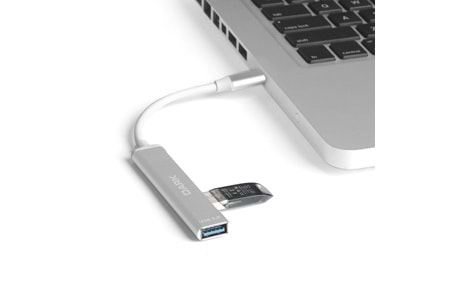 DARK Connect Master X4 DK-AC-USB310C 4port Type-C Beyaz USB Çoklayıcı Hub