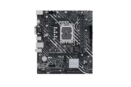 ASUS PRIME H610M-D D4 DDR4 M2 PCIe NVME HDMI PCIe 16X v4.0 1700p mATX Seri Port
