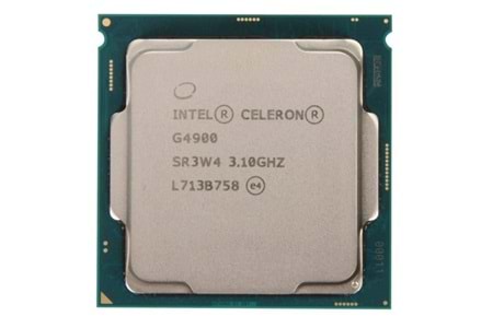 INTEL Celeron G4900 2MB 2çekirdekli O/B UHD610 1151p v2 54w Kutusuz+Fansız