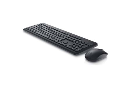 DELL KM3322W Kablosuz Q Trk Siyah Klavye - Mouse Set 580-AKGI