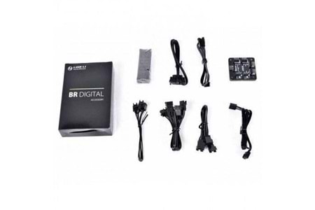 LIAN LI Bora Digital ARGB 120mm Kasa Fanı 3-lü Paket