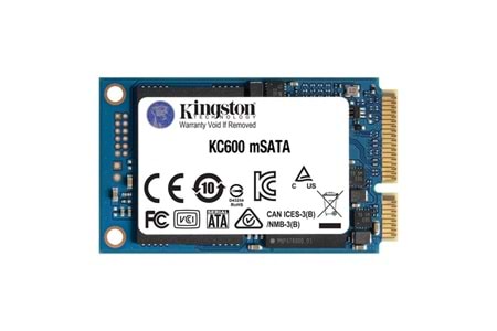 KINGSTON 512GB KC600 SKC600MS/512G 550- 520MB/s MSata Disk