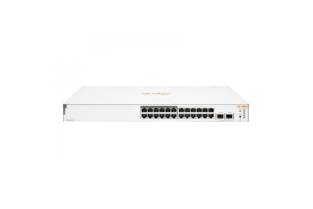 ARUBA 24port Instant On 1830-24G JL812A GIGABIT 2xSFP Yönetilebilir Switch RackMount