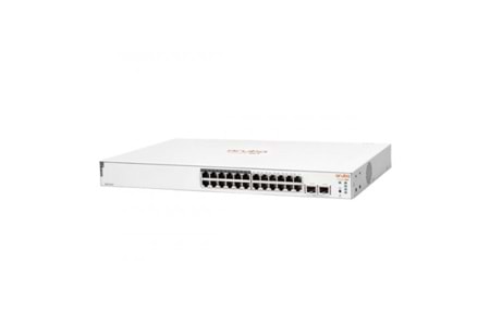 ARUBA 24port Instant On 1830-24G JL812A GIGABIT 2xSFP Yönetilebilir Switch RackMount
