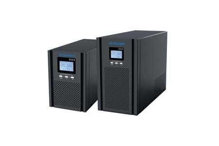 TESCOM 1KVA TEOS+ 101 ONLINE 1/1F LCD EKRAN TOWER UPS 2x 12V 9 Amper