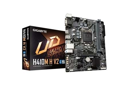 GIGABYTE H410M H v2 1.4 DDR4 HDMI PCIe 16X v4.0 1200p v2 mATX