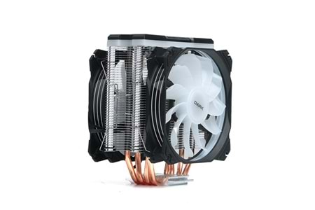DARK FREEZER X129 DKCCX129 RGB Hava Soğutmalı AM5-1700p Dual Fan İşlemci Fanı
