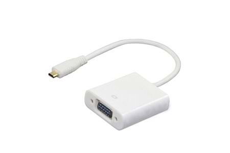 HYTECH HY-MHVS25 mHDMI-VGA Çevirici Adaptör