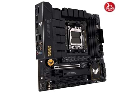 ASUS TUF GAMING B650M-PLUS WIFI DDR5 HDMI DP PCIe 16X v4.0 AM5 mATX