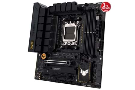 ASUS TUF GAMING B650M-PLUS WIFI DDR5 HDMI DP PCIe 16X v4.0 AM5 mATX