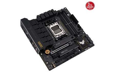 ASUS TUF GAMING B650M-PLUS WIFI DDR5 HDMI DP PCIe 16X v4.0 AM5 mATX