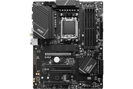 MSI PRO B650-P WIFI DDR5 HDMI DP PCIe 16X v4.0 AM5 ATX