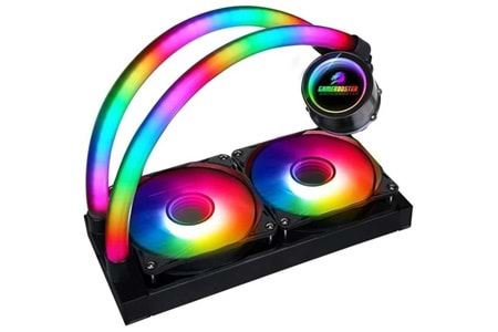 GAMEBOOSTER 240mm INFINITY 240BE ARGB Sıvı Soğutmalı AM5-1700p İşlemci Fanı