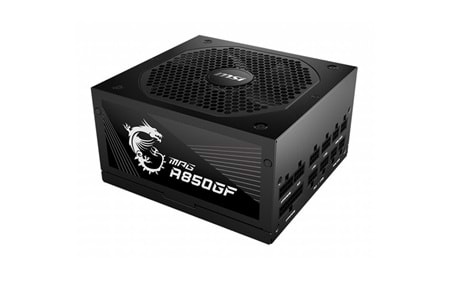 MSI 850W 80+ GOLD MPG A850GF Tam Modüler Power Supply PCIE 5.0