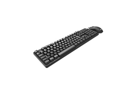 LENOVO LECOO CM101 USB Q Trk Optic Mouse Siyah Multimedya Klavye - Mouse Set