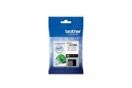 BROTHER LC472 BK Siyah Mürekkep Kartuş