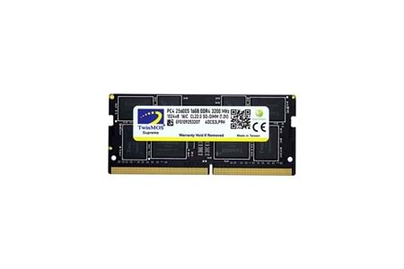 TWINMOS 16GB DDR4 3200MHZ NOTEBOOK RAM MDD416GB3200N