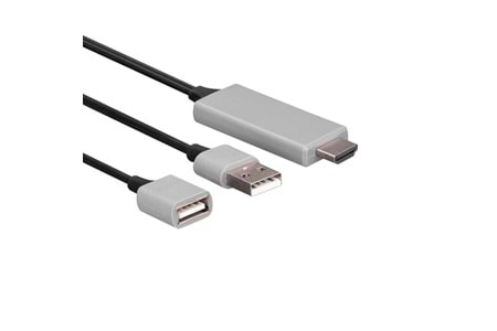 HYTECH HY-XO54 USB-F TO HDMI 1 metre Kablo
