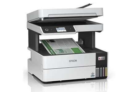 EPSON A4 Renkli L6490 Çok Fonksiyonlu Tanklı Yazıcı Fax USB 2.0,Ethernet,Kablosuz