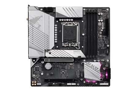 GIGABYTE B760M AORUS ELITE AX WIFI-6E DDR5 HDMI DP PCIe 16X v5.0 1700p mATX