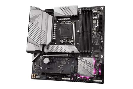 GIGABYTE B760M AORUS ELITE AX WIFI-6E DDR5 HDMI DP PCIe 16X v5.0 1700p mATX