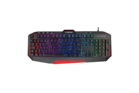 RAMPAGE KB-RX7 ALPOR PRO USB Q Trk RGB Siyah/Gri Gaming Klavye