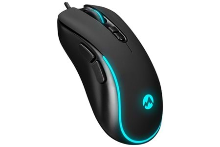 EVEREST X-HAMMER USB RGB Led Aydınlatmalı 7200dpi Gaming Optic Siyah Mouse SM-G5