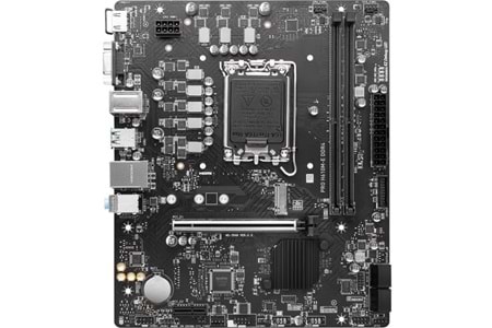 MSI PRO H610M-E DDR4 M2 PCIe NVME HDMI PCIe 16X v4.0 1700p mATX