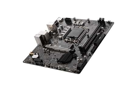 MSI PRO H610M-E DDR4 M2 PCIe NVME HDMI PCIe 16X v4.0 1700p mATX