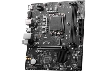 MSI PRO H610M-E DDR4 M2 PCIe NVME HDMI PCIe 16X v4.0 1700p mATX
