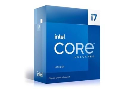 INTEL CORE i7 13700K 54MB 16çekirdekli O/B UHD 770 1700p 125w Kutulu+Fansız