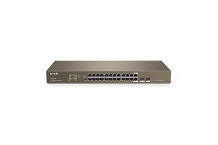 TENDA 24port TEG1024F GIGABIT 2X SFP Yönetilemez Switch