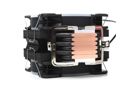 DARK FREEZER X128 DKCCX128 RGB Hava Soğutmalı AM5-1700p Dual İşlemci Fanı 220w 