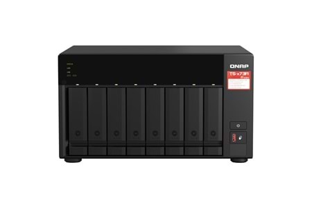 QNAP TS-873A-8GB RYZEN V1500B 8GB RAM- 8-diskli Nas Server (Disksiz)