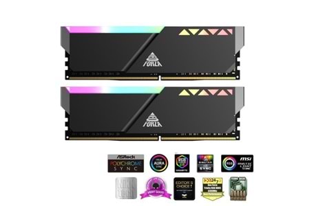NEOFORZA 32GB (2X 16GB) DDR5 7200MHZ CL34 DUAL KIT RGB PC RAM TRINTY NMGD516F82-7200FI20