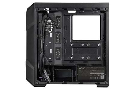 COOLERMASTER 700W 80+ TD500 v2 TD500V2-KGNN70-STU Gaming E-ATX PC Kasası
