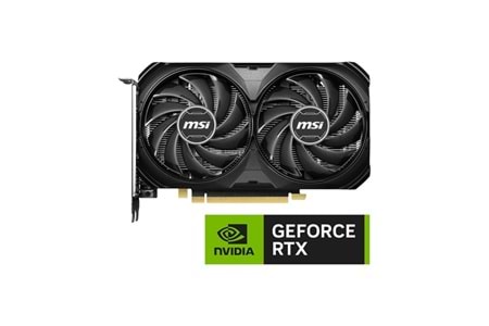 MSI RTX4060TI 8GB VENTUS 2X OC GDDR6 128bit HDMI DP PCIe 16X v4.0