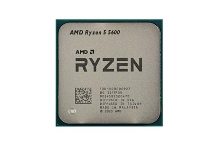 AMD RYZEN 5 5600 35MB 6çekirdekli VGA YOK AM4 65w Kutusuz+Fansız