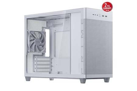 ASUS PRIME AP201 Gaming Mid-Tower PC Kasası Beyaz