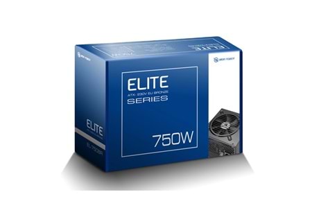 HIGH POWER 750W 80 BRONZE ELITE HP1-N750BR-E12S Power Supply