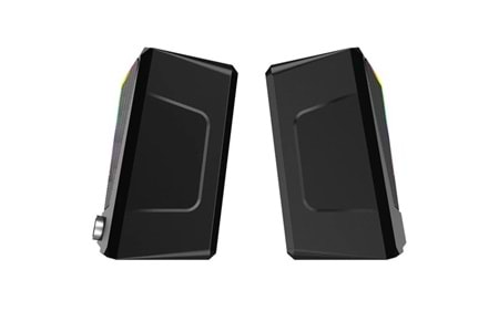 LENOVO LECOO DS104 1+1 Siyah 6w RMS Hoparlör RGB Ledli