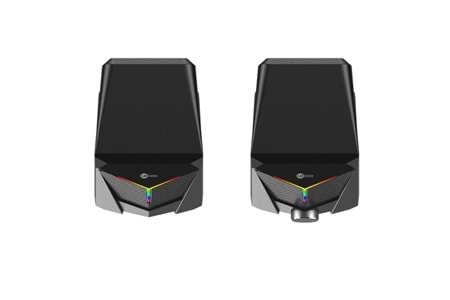 LENOVO LECOO DS104 1+1 Siyah 6w RMS Hoparlör RGB Ledli
