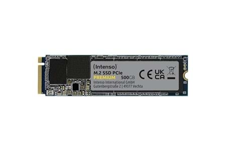 INTENSO 500GB PREMIUM 3835450 2100- 1700MB/s M2 PCIe NVMe Gen3 Disk