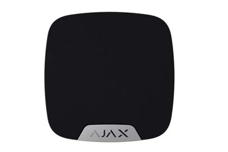AJAX Home Dahili Kablosuz Siren Siyah