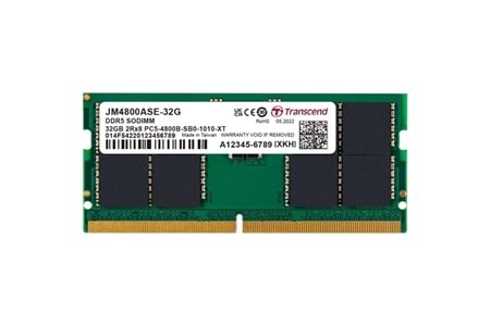 TRANSCEND 32GB DDR5 4800MHZ CL22 NOTEBOOK RAM VALUE JM4800ASE-32G